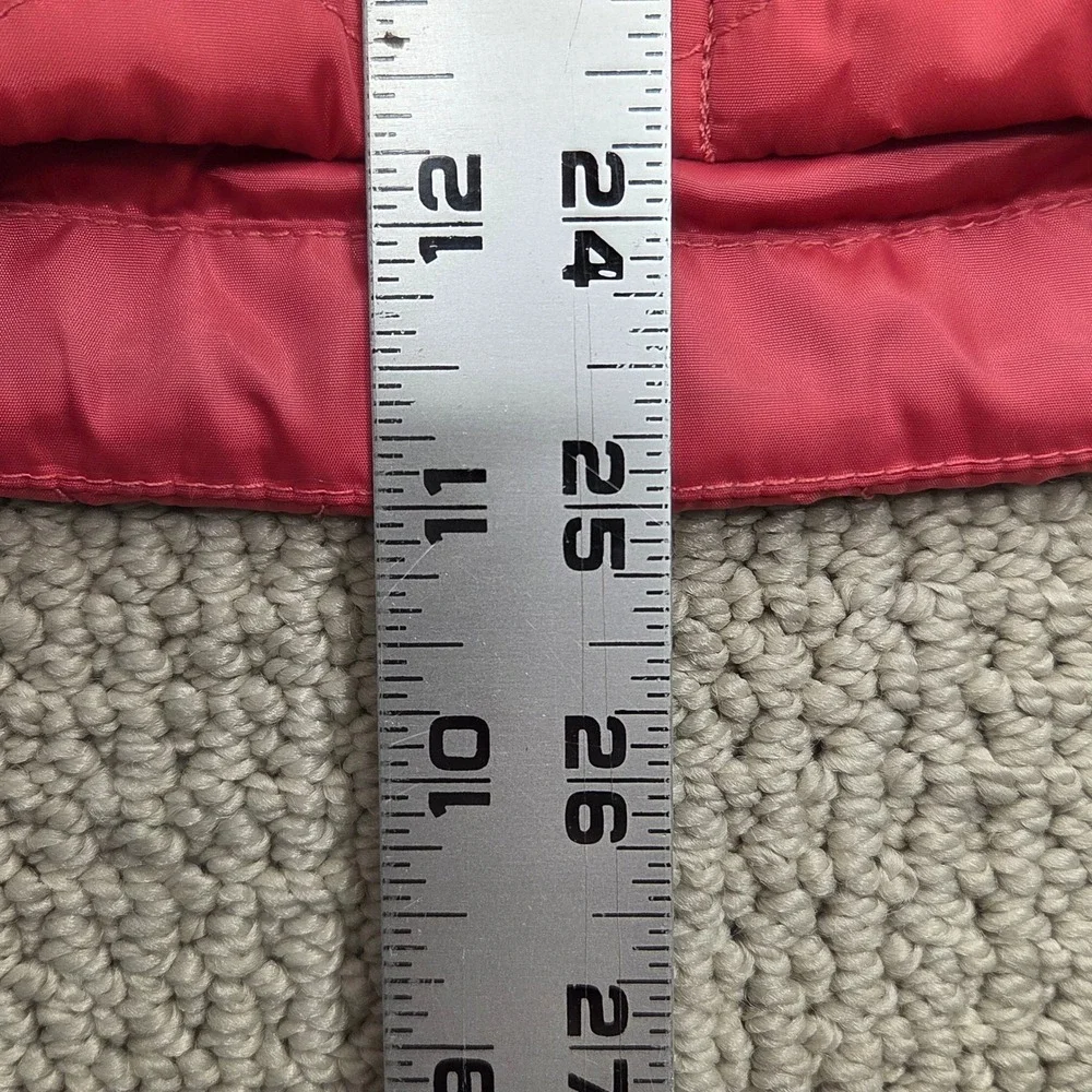 The North Face ThermoBall‎ Quilted Puffer Vest Full Zip Red Womens Medium